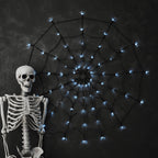 Light Up Spiderweb Decoration