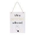 Playful Pets Cat Hanging Sign