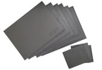 Faux Leather Placemats & Coaster Table Set Grey - 12 Piece | M&W