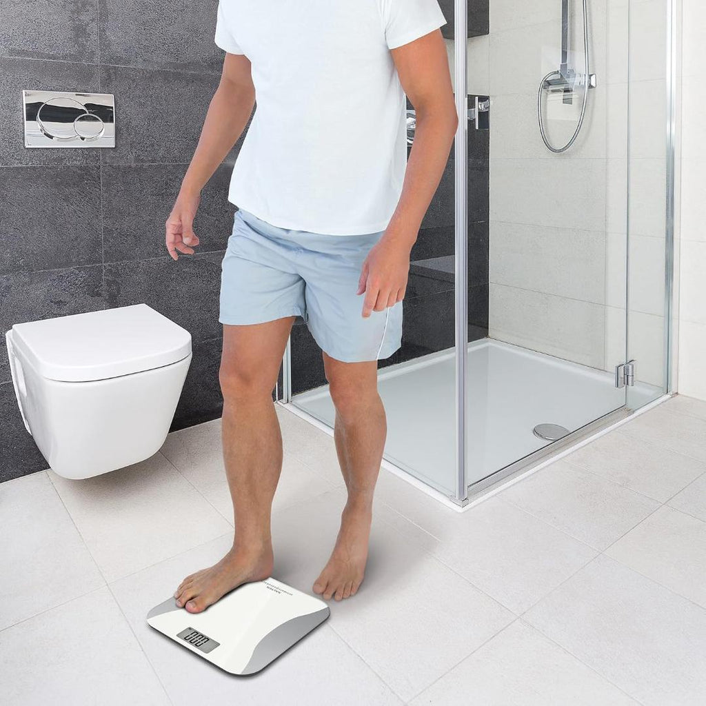 9073 WH3R17 Salter Ultimate Accuracy Bathroom Scale - Beales department store