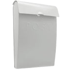 Wall Mounted Post Box in White | M&W