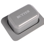 Butter Dish with Lid in Grey | M&W