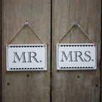 Mr & Mrs Signs - Vintage Affair- 10 Inner Pack