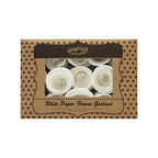 White Paper Flower Garland