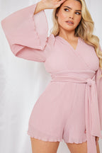 Wrap Belted Playsuit