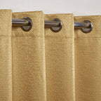 Ambiance Ochre Thermal Eyelet Curtains