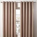 Ambiance Taupe Thermal Eyelet Curtains