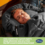 Silentnight Black Soft Fill Adult Single Sleeping Bag