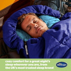 Silentnight Blue Soft Fill Adult Sleeping Bag
