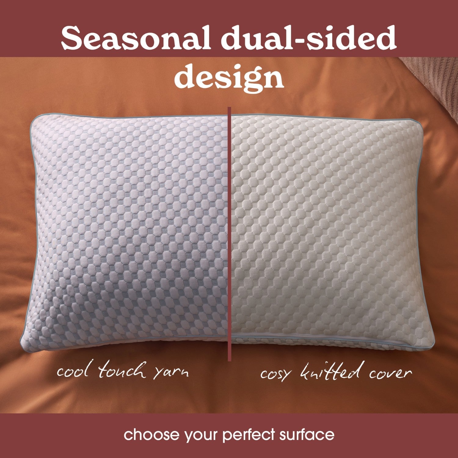 Sleepeezee All Seasons Support Memory Foam Pillow