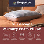 Sleepeezee All Seasons Support Memory Foam Pillow