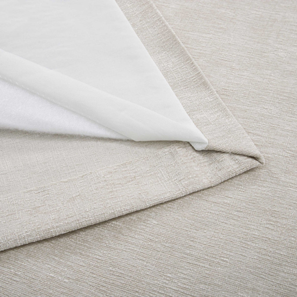 Amberley Natural Chenille Thermal Door Curtain