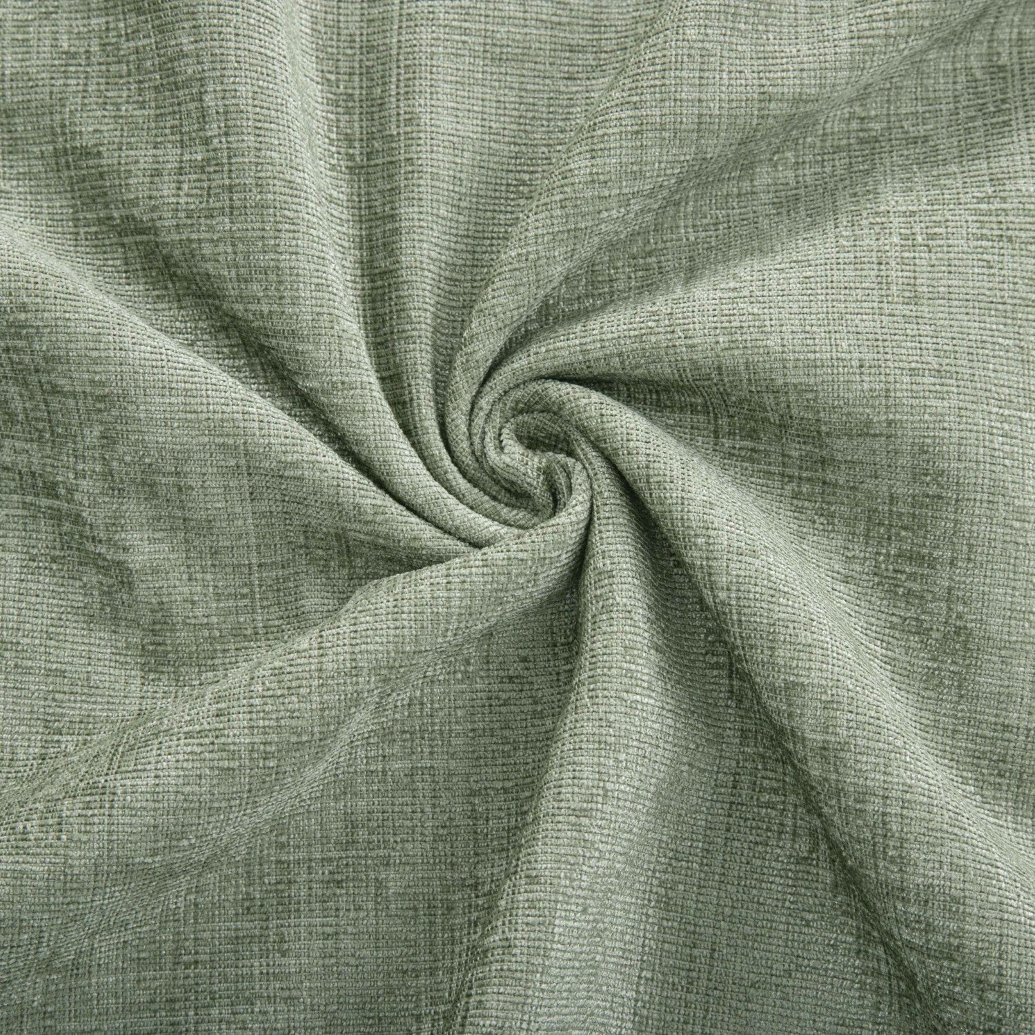 Amberley Sage Chenille Thermal Eyelet Curtains