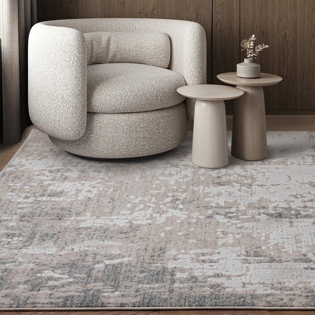 Anders AN01 Classic Boho Grey Rug