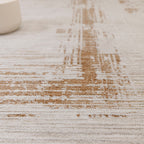 Anders AN05 Boho Abstract Border Natural Rug