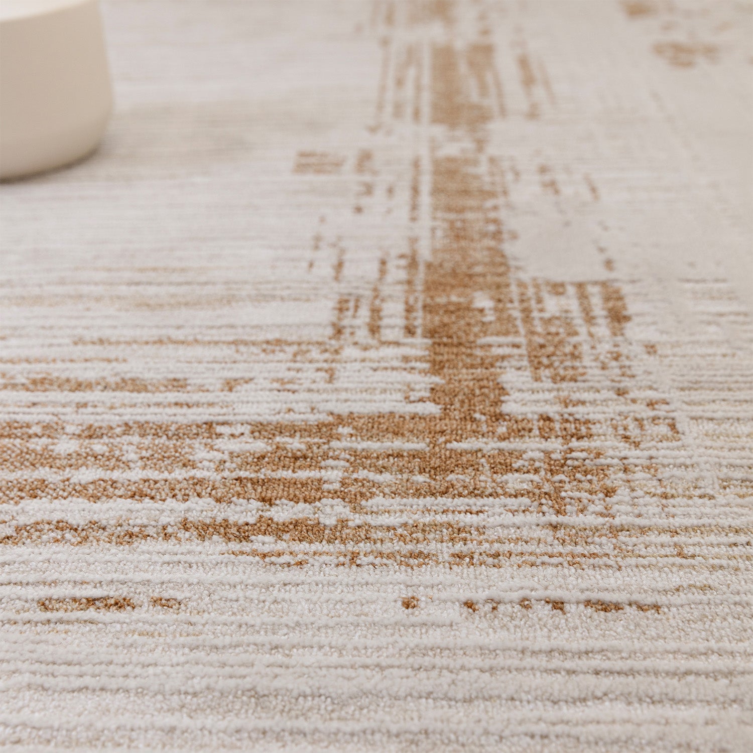Anders AN05 Boho Abstract Border Natural Rug