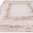 Anders AN05 Boho Abstract Border Natural Rug