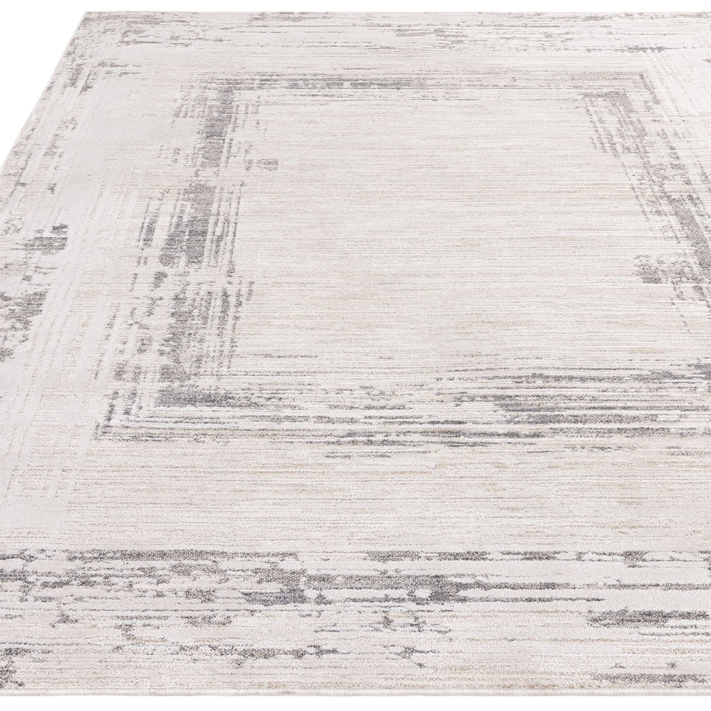 Anders AN06 Abstract Grey Rug