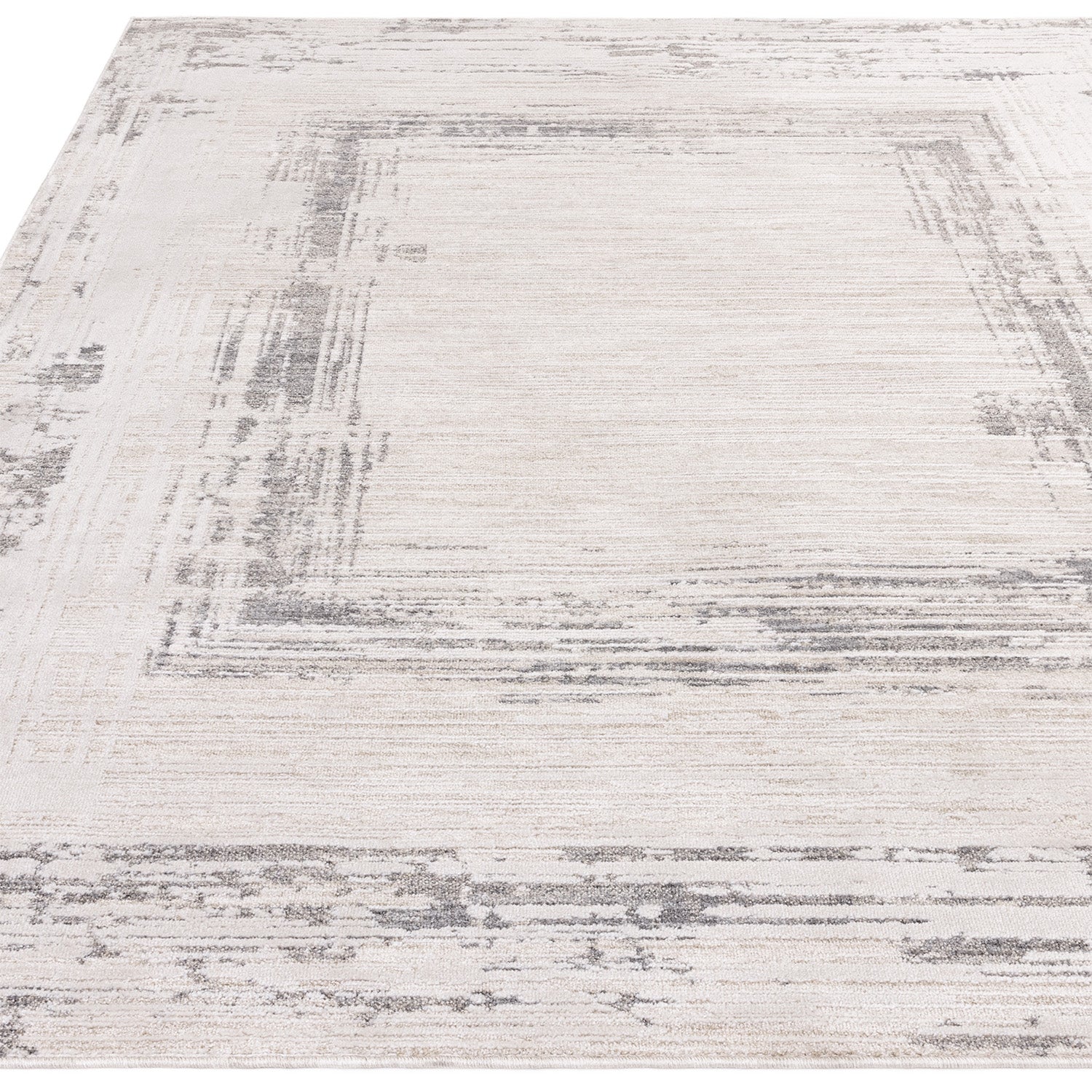 Anders AN06 Abstract Grey Rug