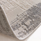 Anders AN06 Abstract Grey Rug