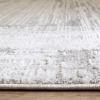 Anders AN06 Abstract Grey Rug