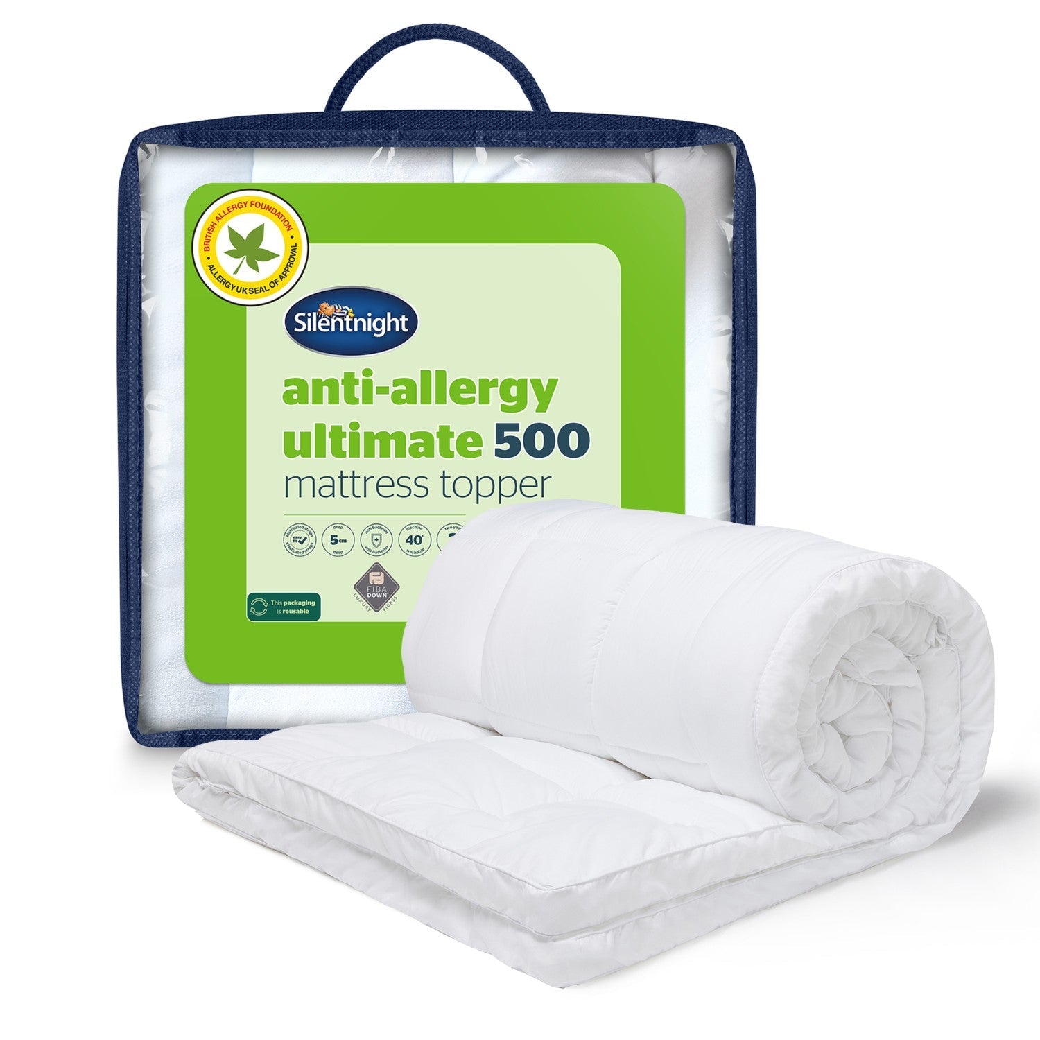 Silentnight Anti Allergy Ultimate 5cm Mattress Topper