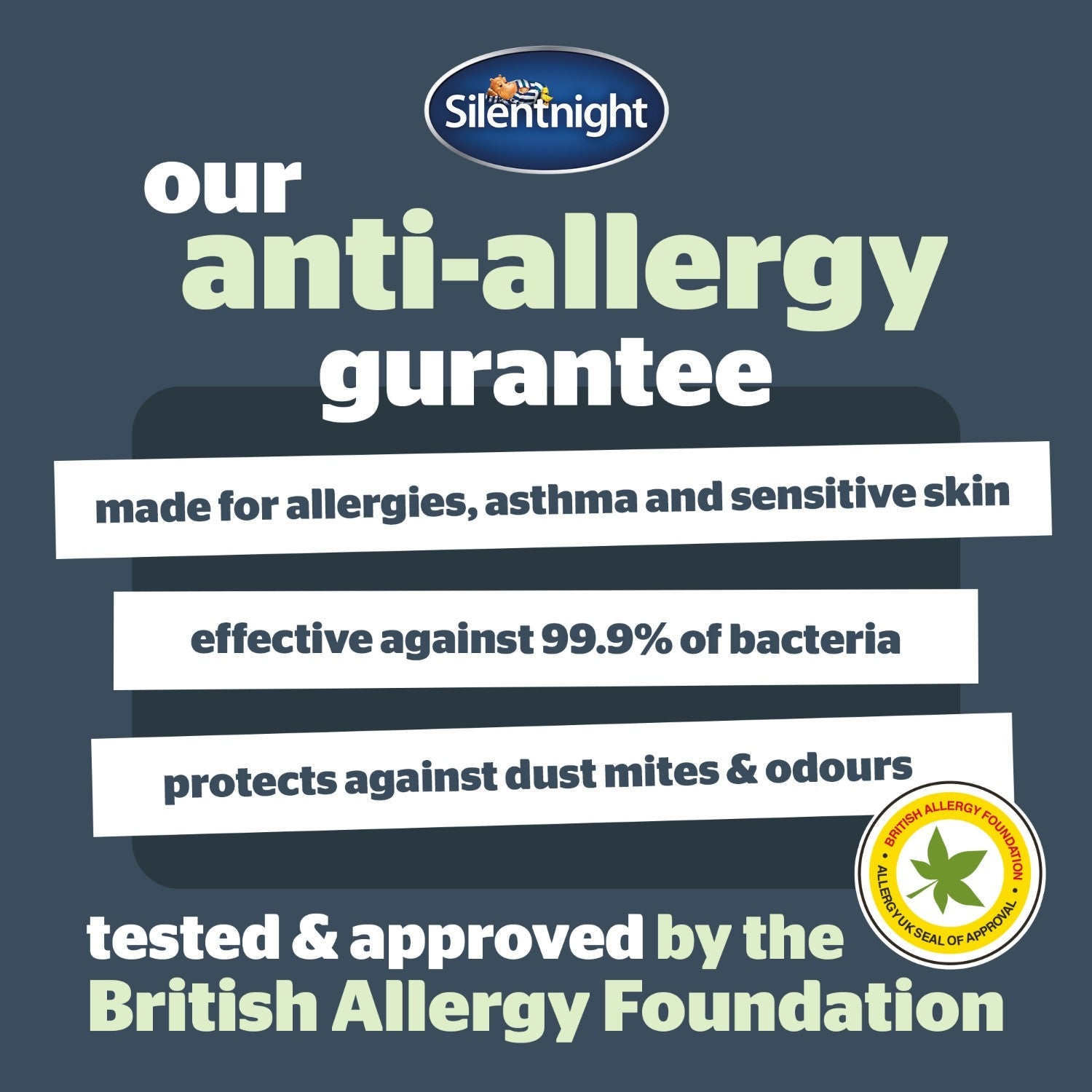 Silentnight Anti Allergy Ultimate 5cm Mattress Topper