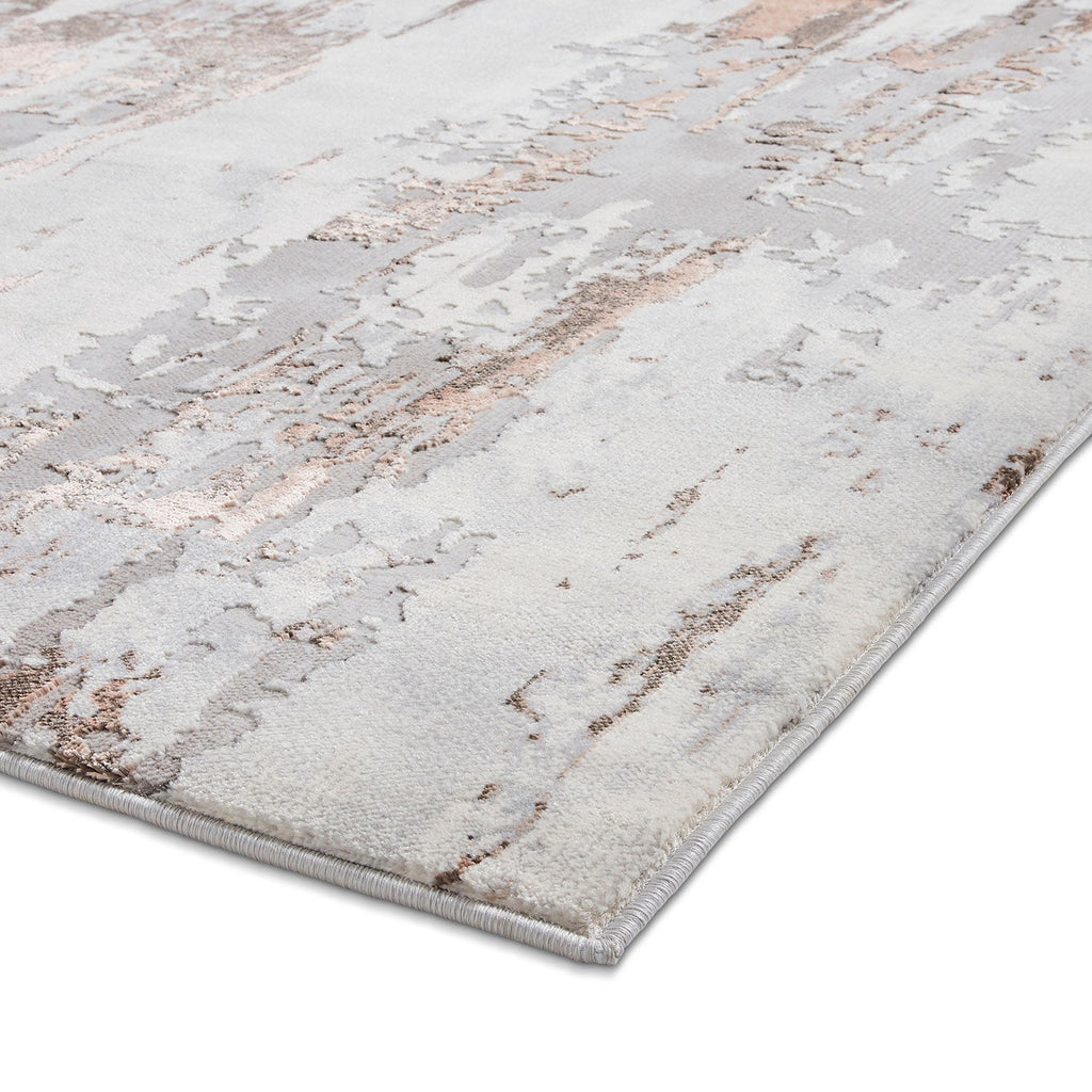 Apollo GR579 Grey/Rose Rug