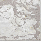 Apollo 2677 Grey and Gold Modern Abstract Rug