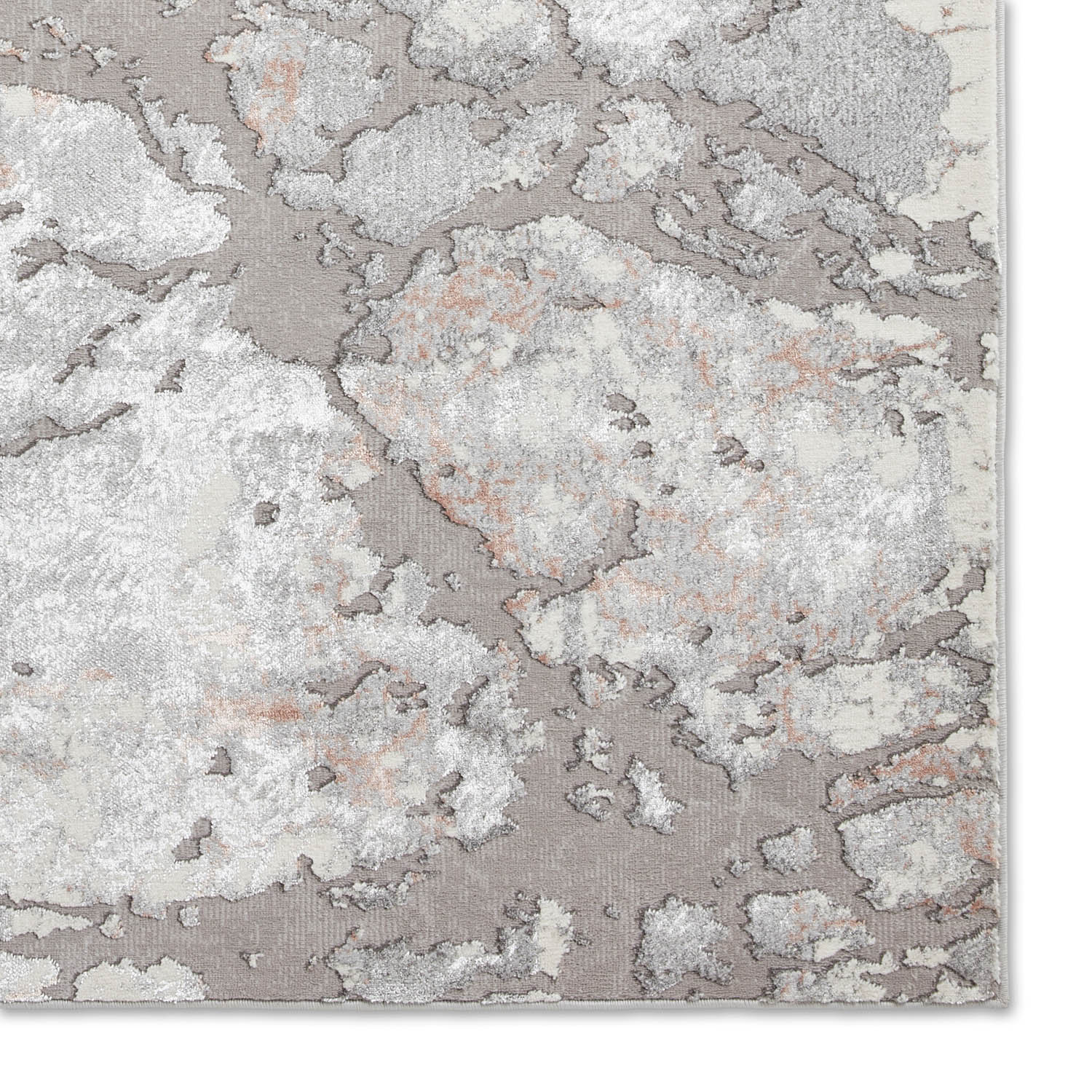 Apollo 2677 Grey/Rose Rug
