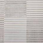 Apollo 2681 Grey and Ivory Modern Linear Rug