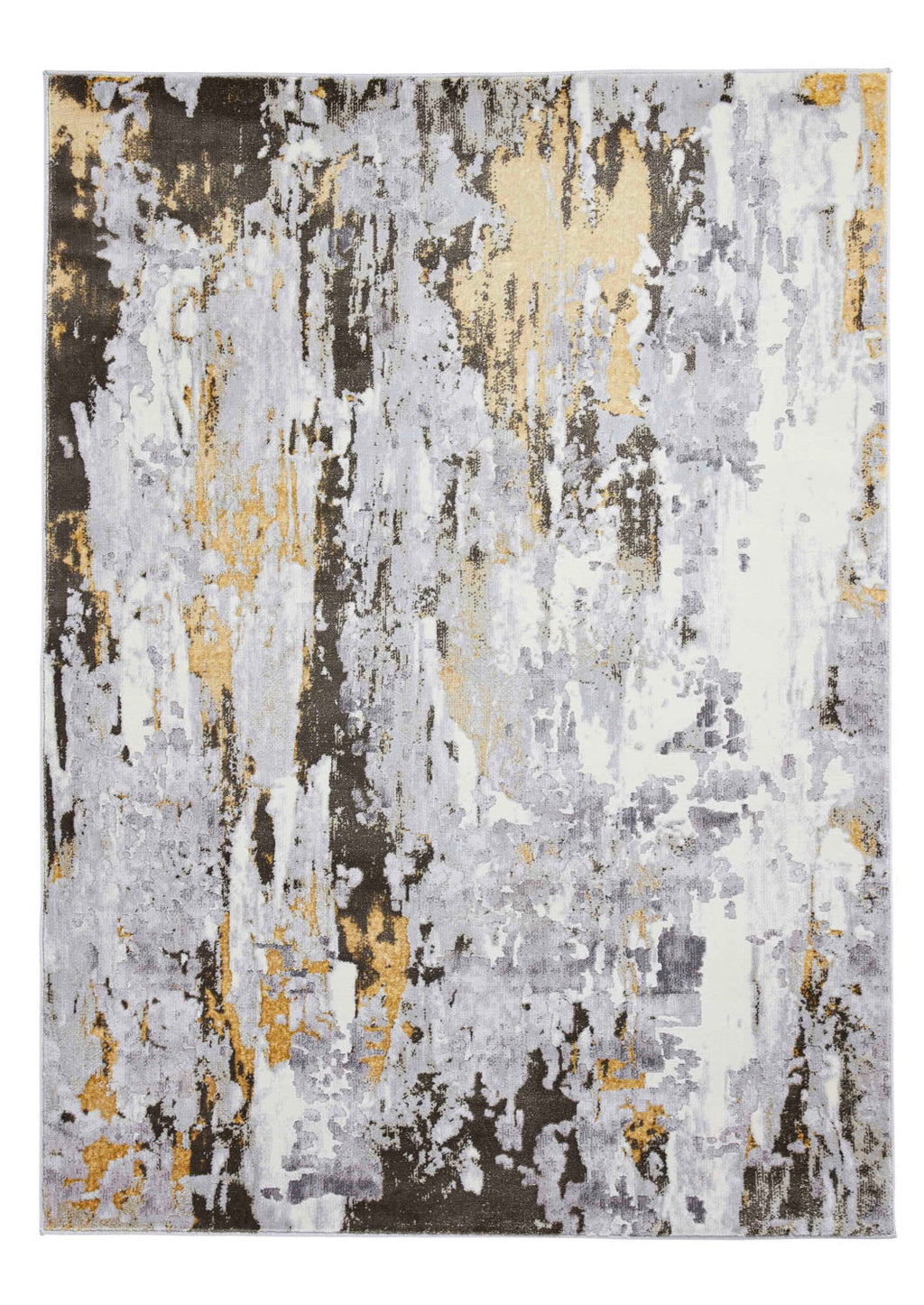 Apollo GR580 Grey/Gold Rug