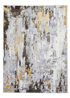 Apollo GR580 Grey/Gold Rug