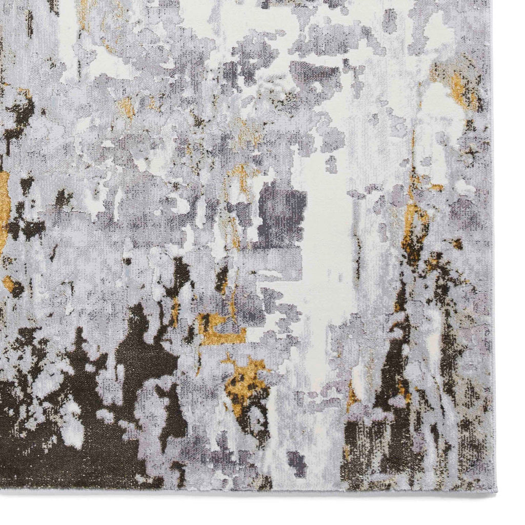 Apollo GR580 Grey/Gold Rug