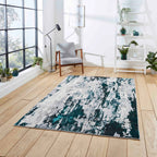 Apollo GR580 Grey/Green Rug