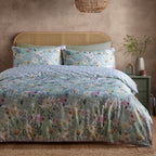 Abstract Floral Reversible 100% Cotton Duvet Set