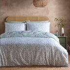 Abstract Floral Reversible 100% Cotton Duvet Set