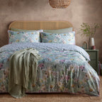 Abstract Floral Reversible 100% Cotton Duvet Set