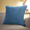 Alba Teal Chenille Cushion (43cm x 43cm)