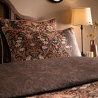 Audrey Spice Reversible Cotton Sateen Duvet Set