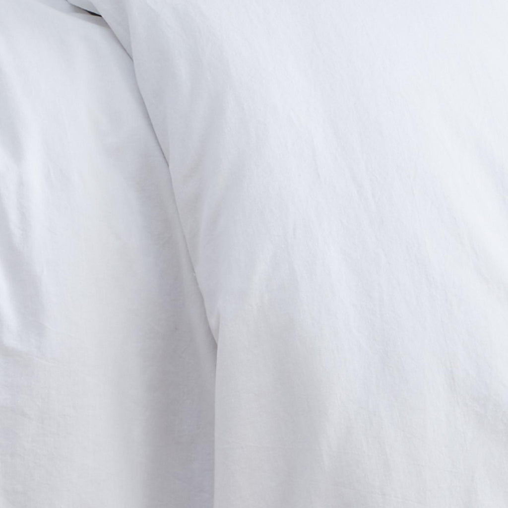 Cassia Frill White 100% Cotton Duvet Set