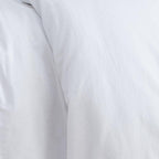 Cassia Frill White 100% Cotton Duvet Set