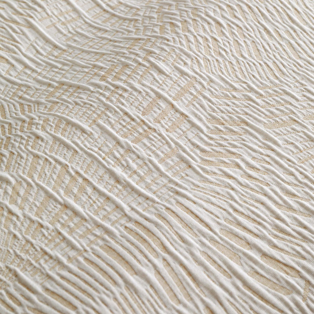 Fossil Natural Textured Jacquard Duvet Set