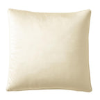 Harlan Velvet Cream Large Cushion (55cm x 55cm)