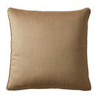 Harlan Velvet Taupe Large Cushion (55cm x 55cm)