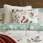 Laura Ashley Autumnal Woodland Cotton Cushion