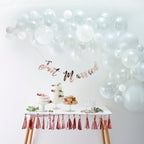 White Balloon Arch Kit- 5 Inner Pack