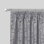 Chrome Ball Extendable Curtain Pole with Rings