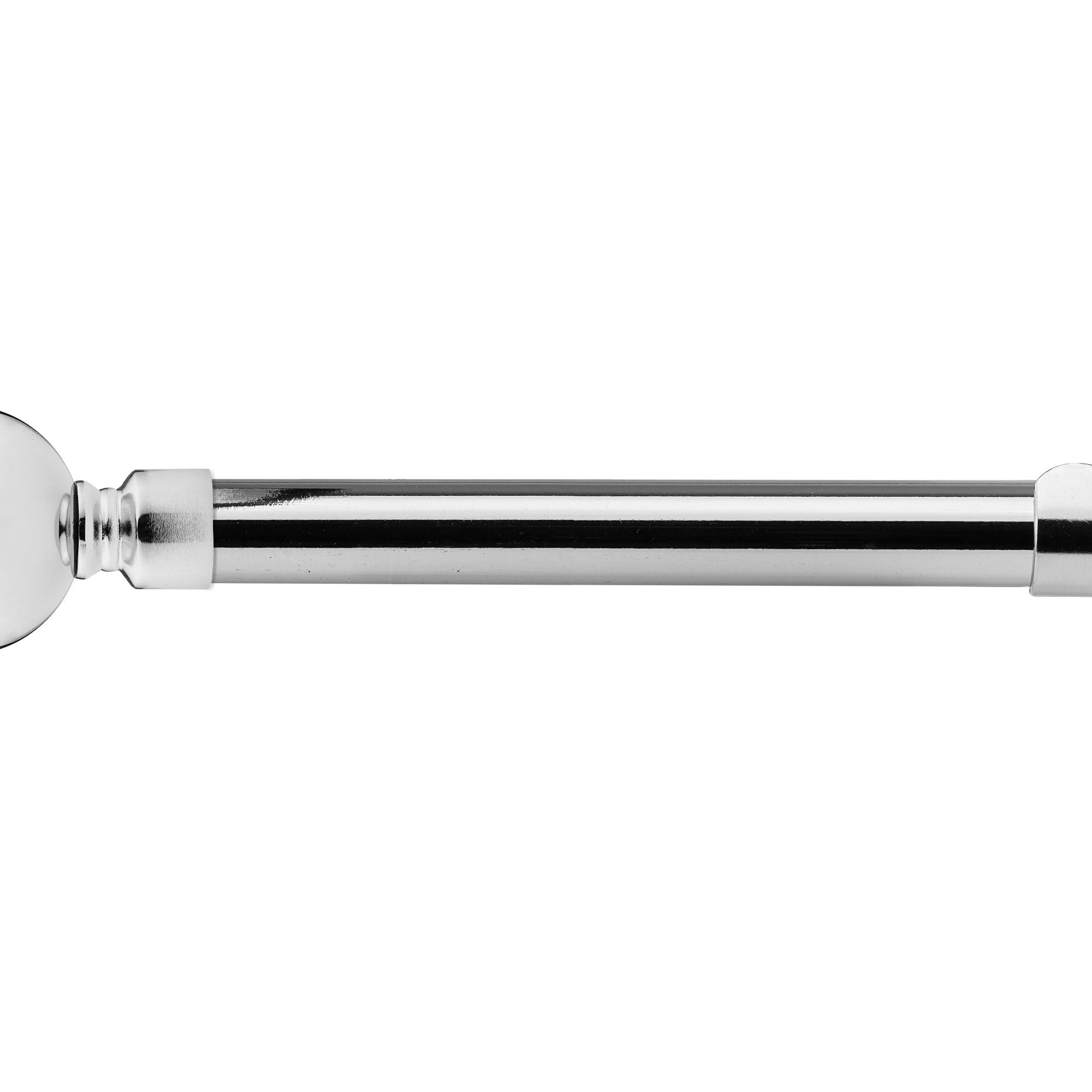 Chrome Ball Extendable Curtain Pole