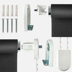 Black Blackout Roller Blind